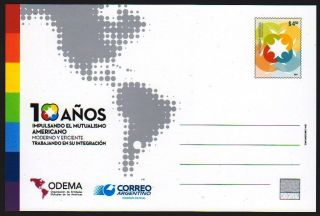 Argentina: Ep - American Mutualism (2014) Postcard / Stationery photo