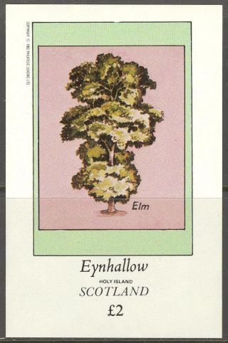 Eynhallow (br.  Local) 1982 Trees Elm S/s 2£ Ne071 photo