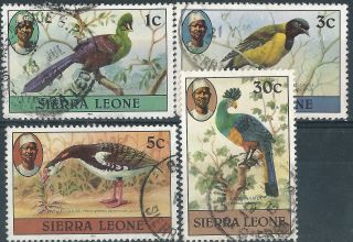 (3915) Sierra Leone.  1980. .  Birds. photo
